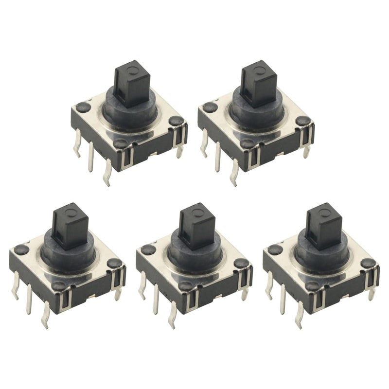 GODIYMODULES 5PCS DIP 5 Five Way Switch Multi-Direction Switch Touch Reset Key 10 * 10 * 10 MM Pin Multi Direction - Image 3